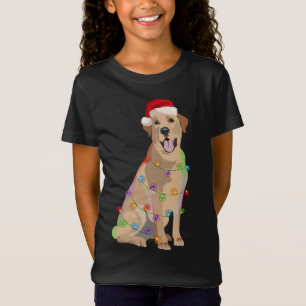 Labrador Retriever jul Ljus Julafton Hund älskare T Shirt