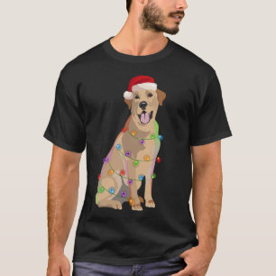 Labrador Retriever jul Ljus Julafton Hund älskare T Shirt