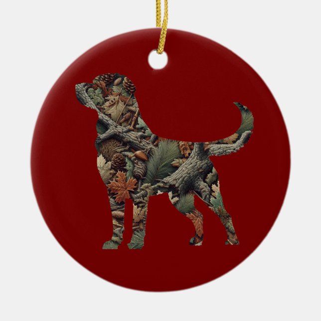 Labrador Retriever jul Ornament (Framsidan)