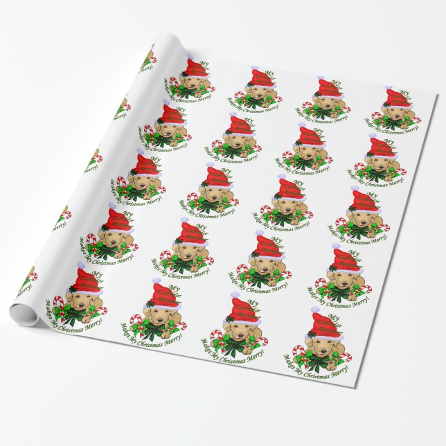 Labrador Retriever jul Presentpapper (Utrullad)