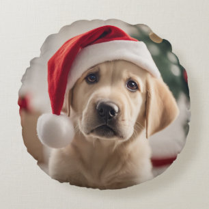 Labrador Retriever jul Rund Kudde