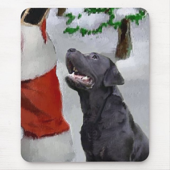 Labrador Retriever-julklappar Musmatta (Framsidan)
