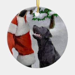 Labrador Retriever-julklappar Ornament