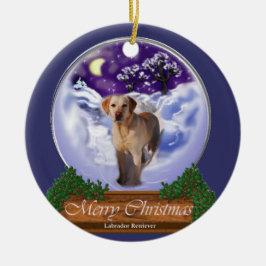 Labrador Retriever-julklappar Ornament