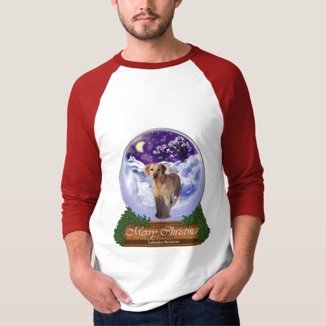 Labrador Retriever-julklappar Tee (Framsida)