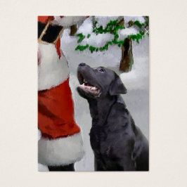 Labrador Retriever-julklappar Visitkort
