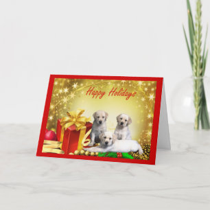 Labrador Retriever-julkort Gift8 Helgkort