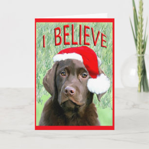 Labrador Retriever-julkort Helgkort