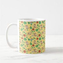 Labrador Retriever Kaffe Mugg med Söt Sommar Kaw