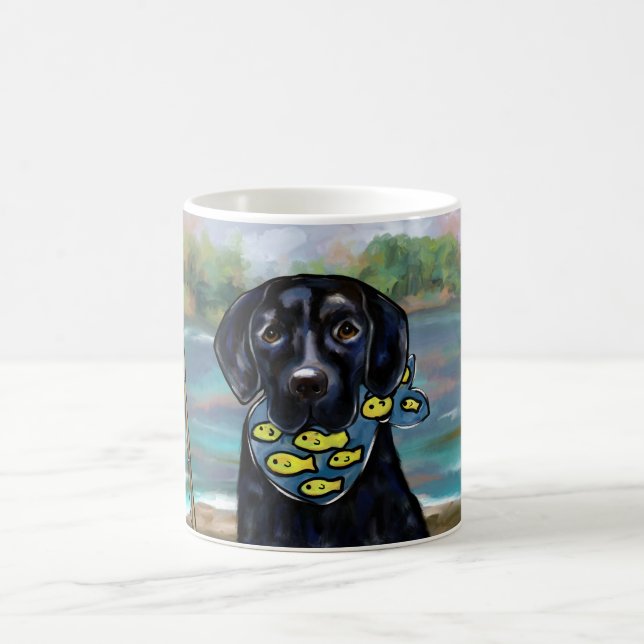 Labrador Retriever Kaffemugg (Center)