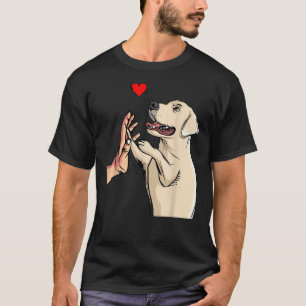 Labrador Retriever Kärlek Golden Svart lab T Shirt