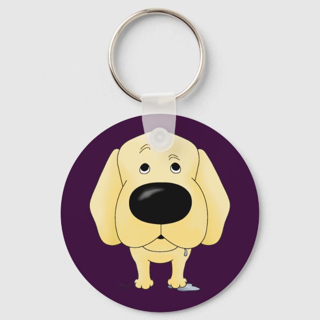 Labrador Retriever Keychain Nyckelring (Framsida)