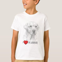 Labrador Retriever Kids T-Shirt