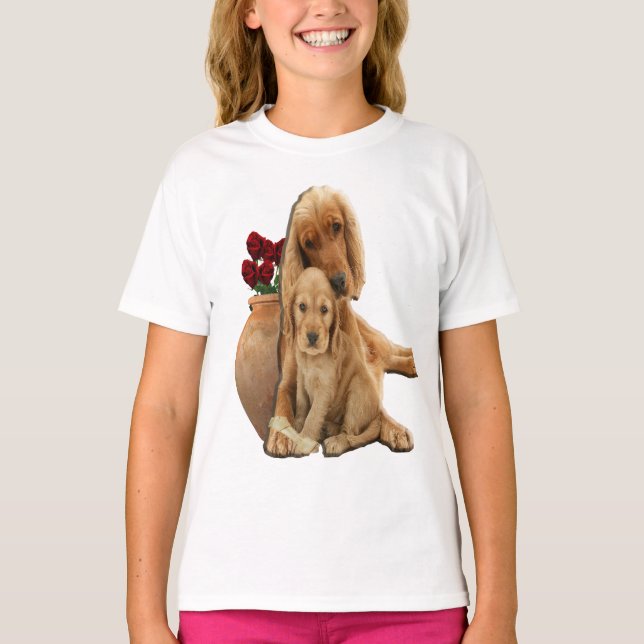 labrador retriever kläder t shirt (Framsida)