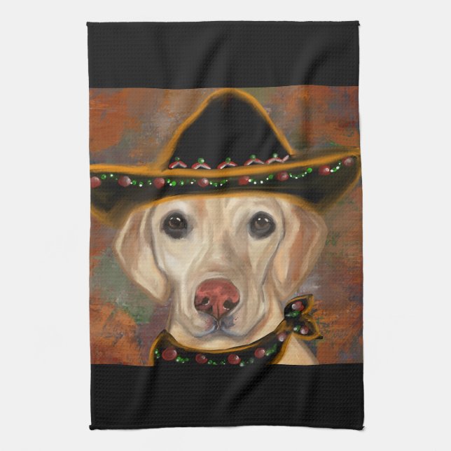 Labrador Retriever    Kökshandduk (Vertikal)