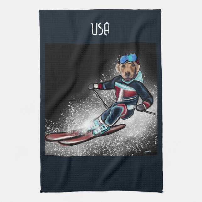 LABRADOR RETRIEVER  KÖKSHANDDUK (Vertikal)