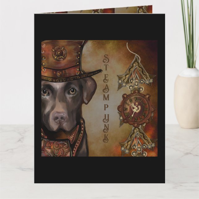 Labrador Retriever Kort (Framsida)