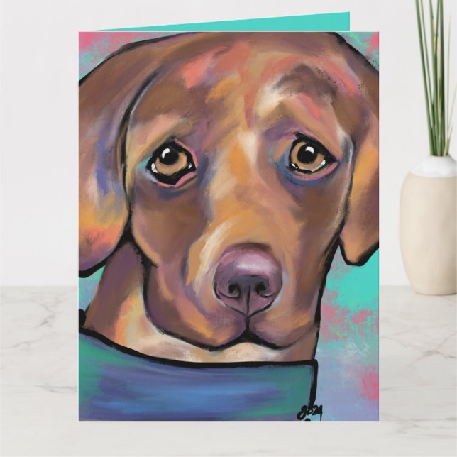 LABRADOR RETRIEVER            KORT (Framsida)