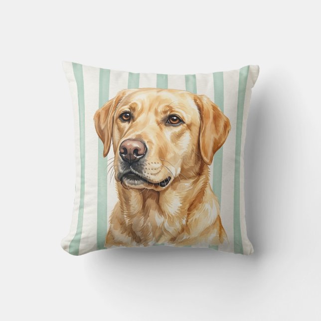 Labrador Retriever Kuddöverdrag Kudde (Framsida)
