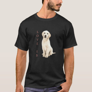 Labrador Retriever Kvinnor Män Barn Vit Lab Hund M T Shirt