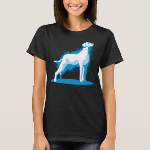 Labrador Retriever Lab Paint Stänk T Shirt