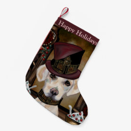 Labrador Retriever Liten Julstrumpa