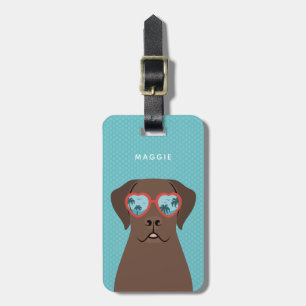 Labrador Retriever Luggage Taggs Bagagebricka