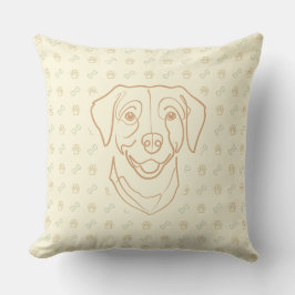 Labrador Retriever. Lycka Edition! Kudde