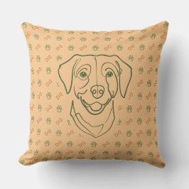 Labrador Retriever. Lycka Edition! Kudde
