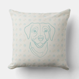 Labrador Retriever. Lycka Edition! Kudde