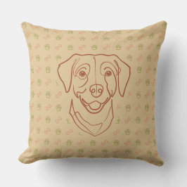 Labrador Retriever. Lycka Edition! Kudde