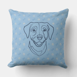 Labrador Retriever. Lycka Edition! Kudde