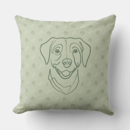 Labrador Retriever. Lycka Edition! Kudde