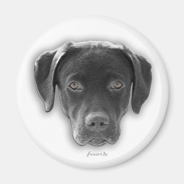 Labrador Retriever Magnet (Framsidan)