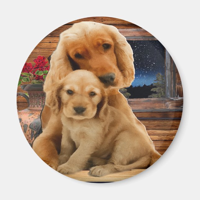 Labrador Retriever Magnet (Framsidan)