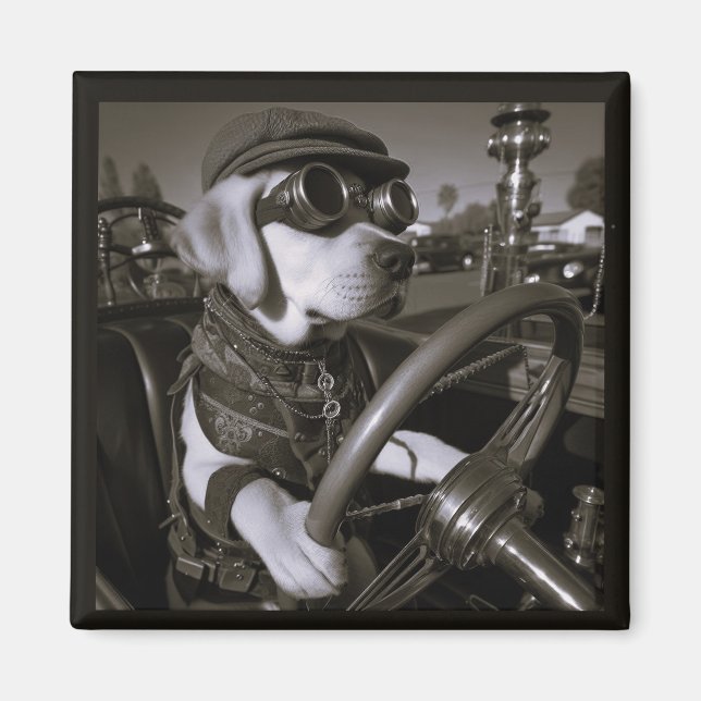 Labrador Retriever magnet (Framsidan)