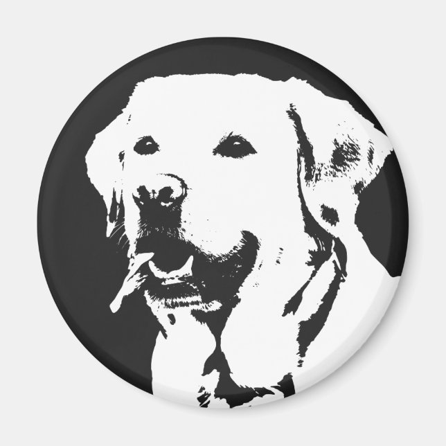 Labrador Retriever Magnet (Framsidan)