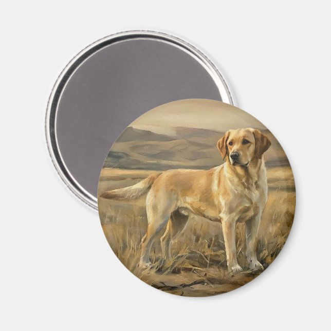 Labrador Retriever Magnet (Front/Back)