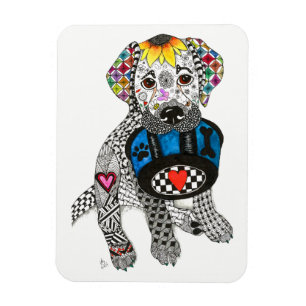 Labrador Retriever Magnet 3"x4"