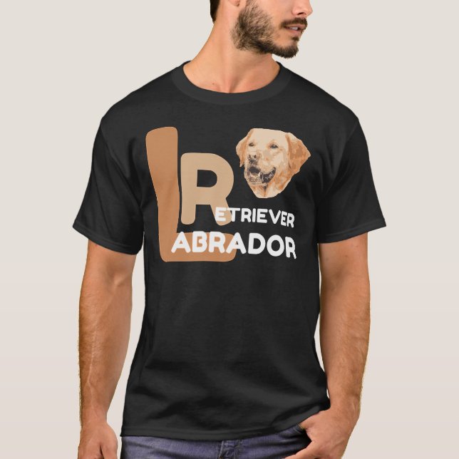 Labrador Retriever Mamma Pappa Idea for Labrador T Shirt (Framsida)