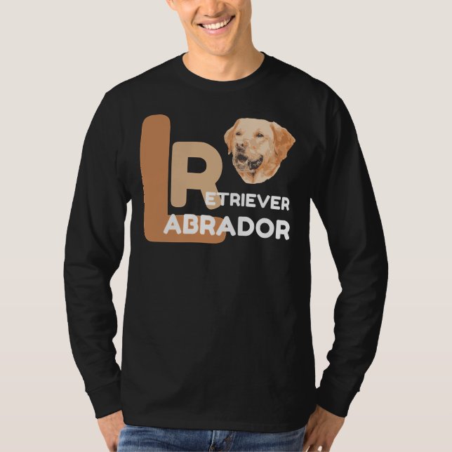 Labrador Retriever Mamma Pappa Idea for Labrador T Shirt (Framsida)