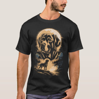 Labrador Retriever Månskensvattenfall T Shirt