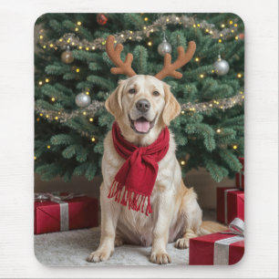 Labrador Retriever med renare Antlers Musmatta