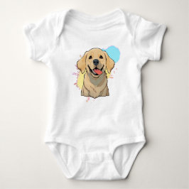 Labrador Retriever mer Stänk i Färg T Shirt