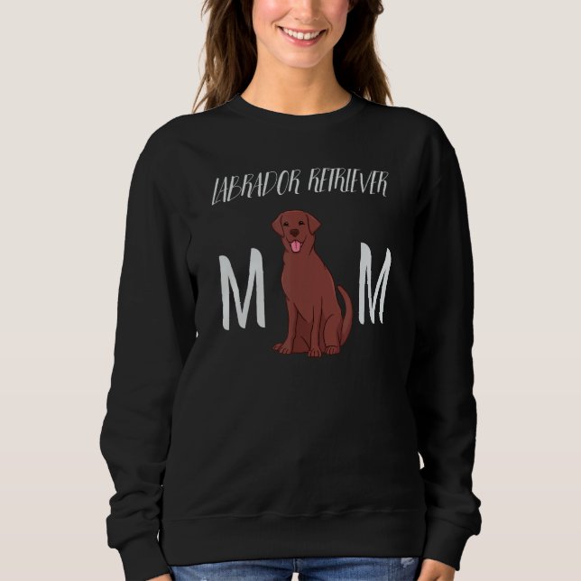 Labrador Retriever Morsa Lab Mamma Labrador Retrie T Shirt (Framsida)