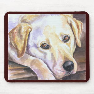 Labrador Retriever Mousepad Musmatta
