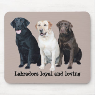 Labrador Retriever Mousepad Musmatta