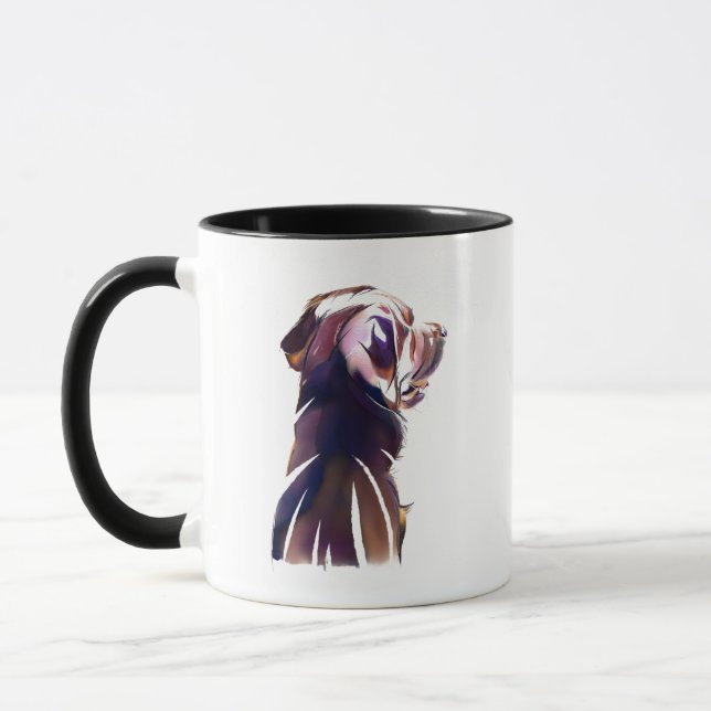 Labrador Retriever Mugg – Present till hundmamma (Vänster)