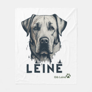 Labrador Retriever - naturen för hundälskare. GE L Fleecefilt