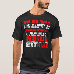 Labrador Retriever nu Ljög jag ner mig för att sov T Shirt